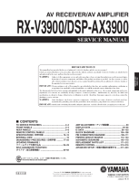 Yamaha RXV-3900 - Service Manual-Part-1 